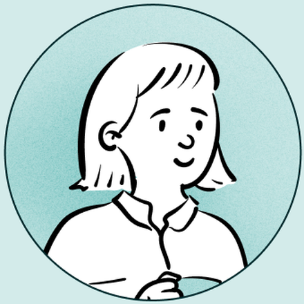 Illustrated portrait representing the Reviewer role